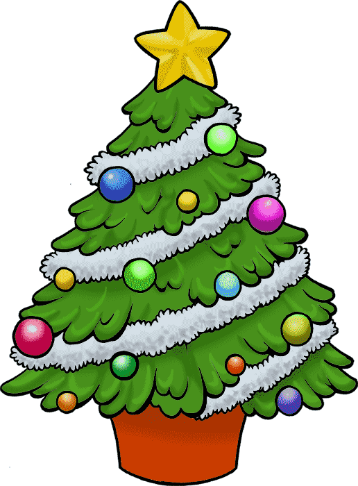 clip art animated christmas tree - photo #13