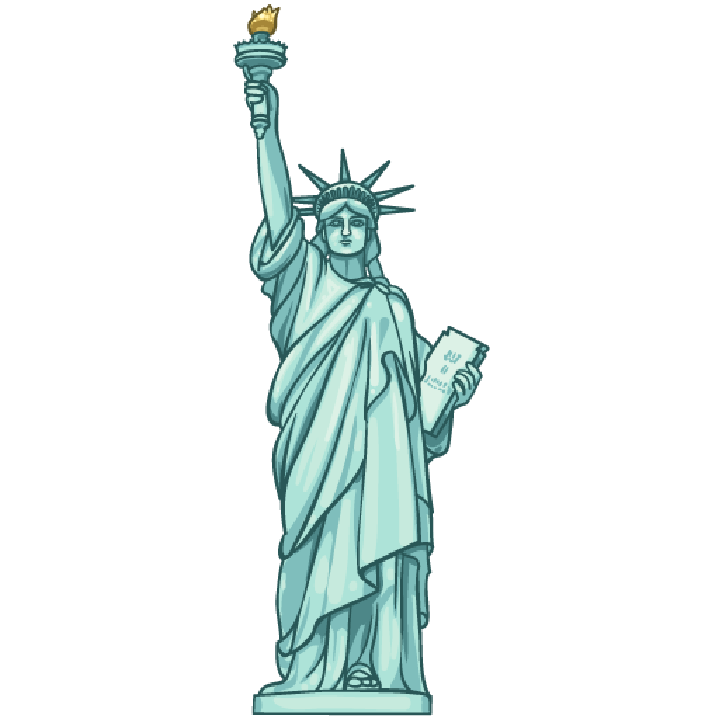 Statue Of Liberty Clipart Clipart Bay