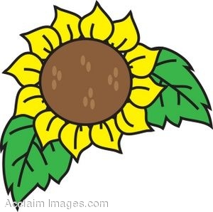 Free Free Printable Cartoon Sunflower Clipart SVG PNG EPS DXF File