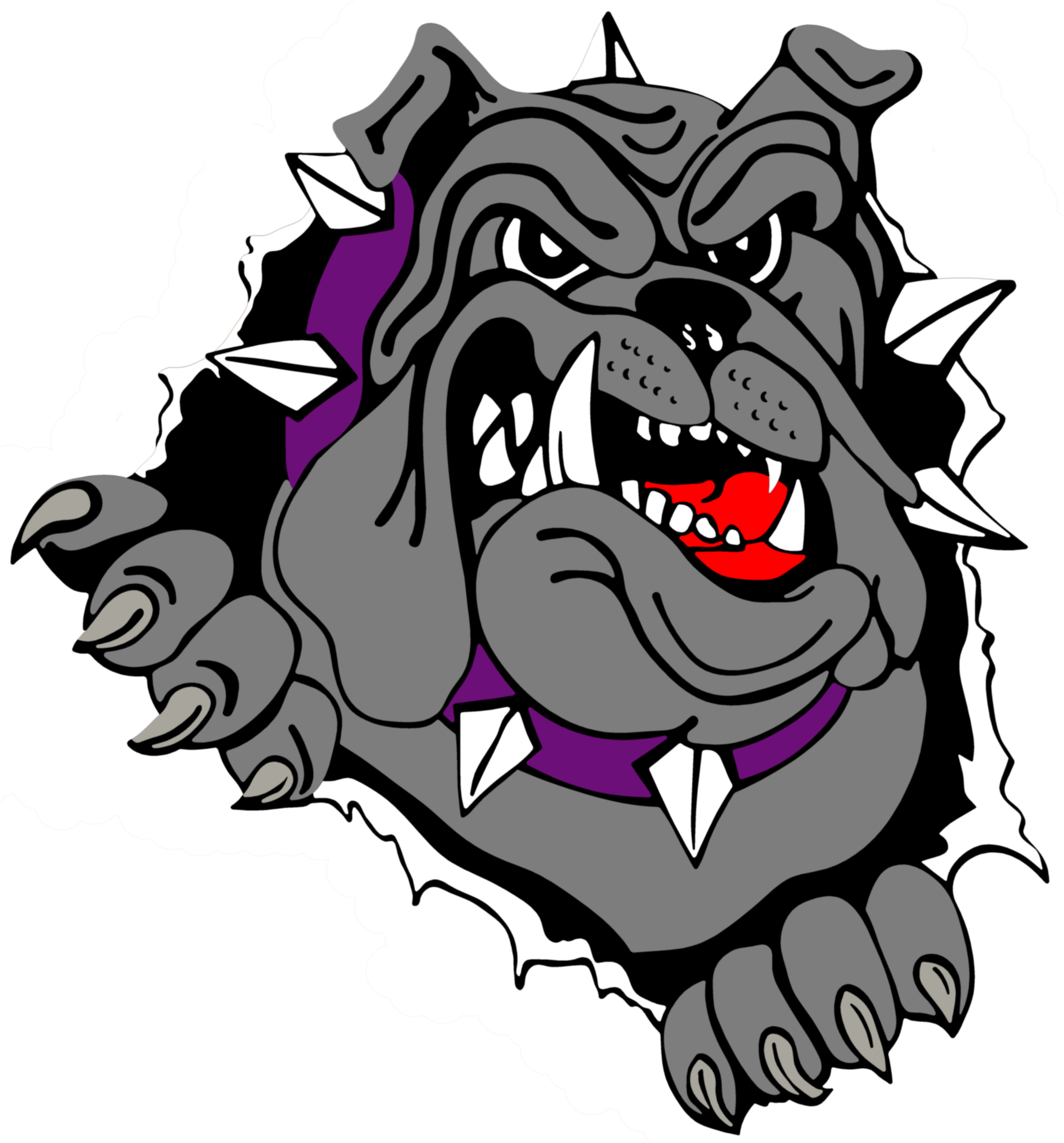 Bulldog Mascot Logos Clip Art Bay