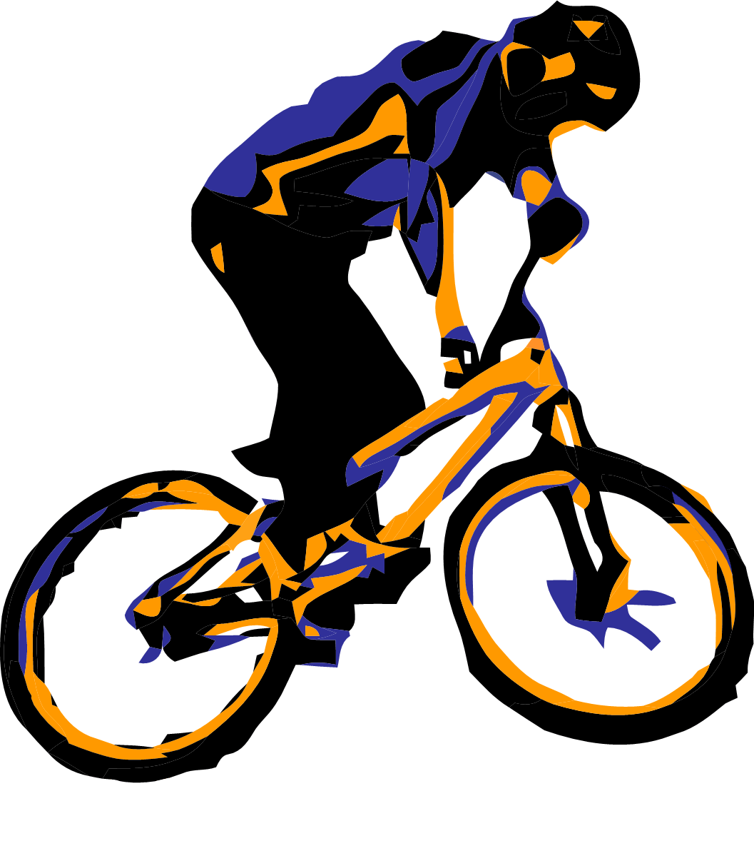 Biking Clip Art, Download Free Clip Art on Clipart Bay